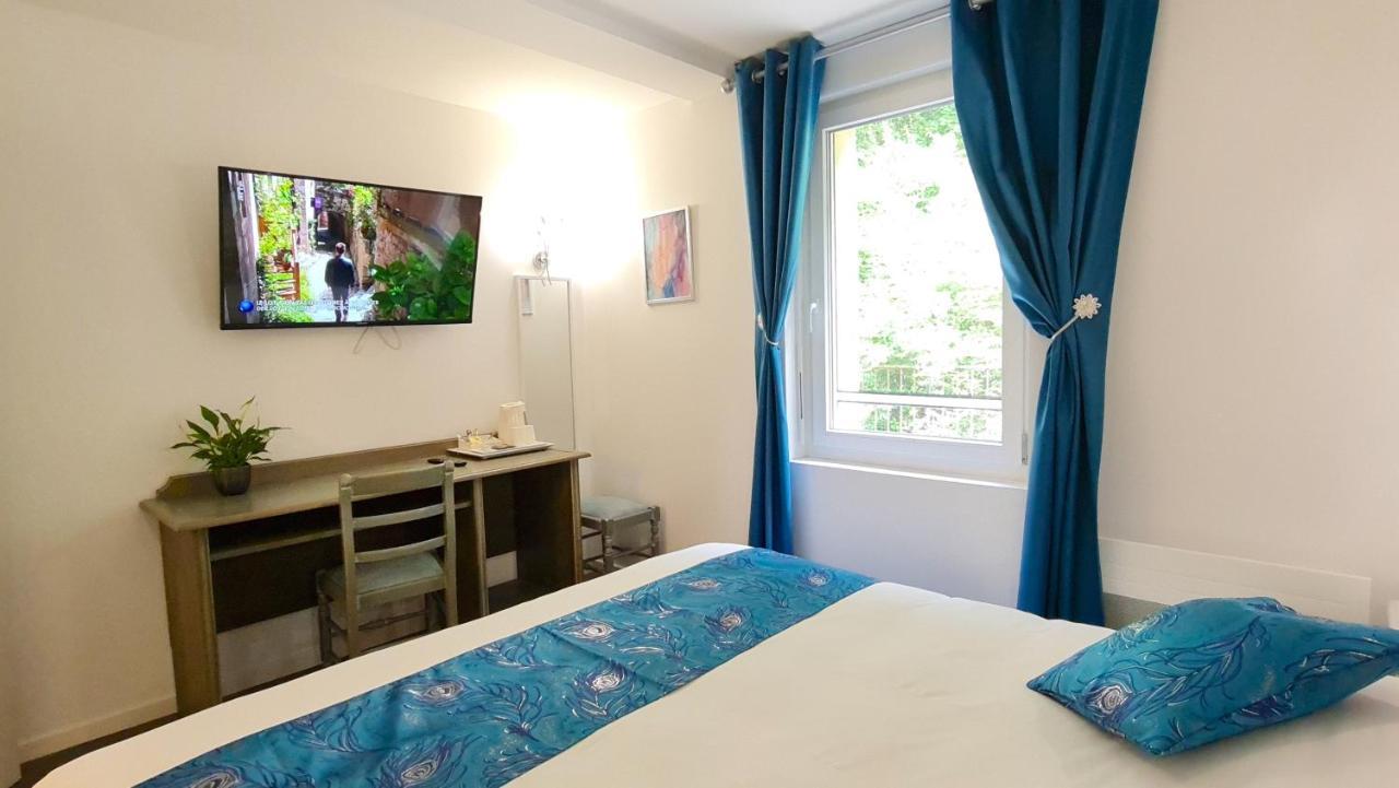 Fasthotel Oloron Hostellerie Du Paon Blanc Lurbe-Saint-Christau Luaran gambar
